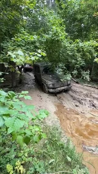 G-Wagens are unstoppable