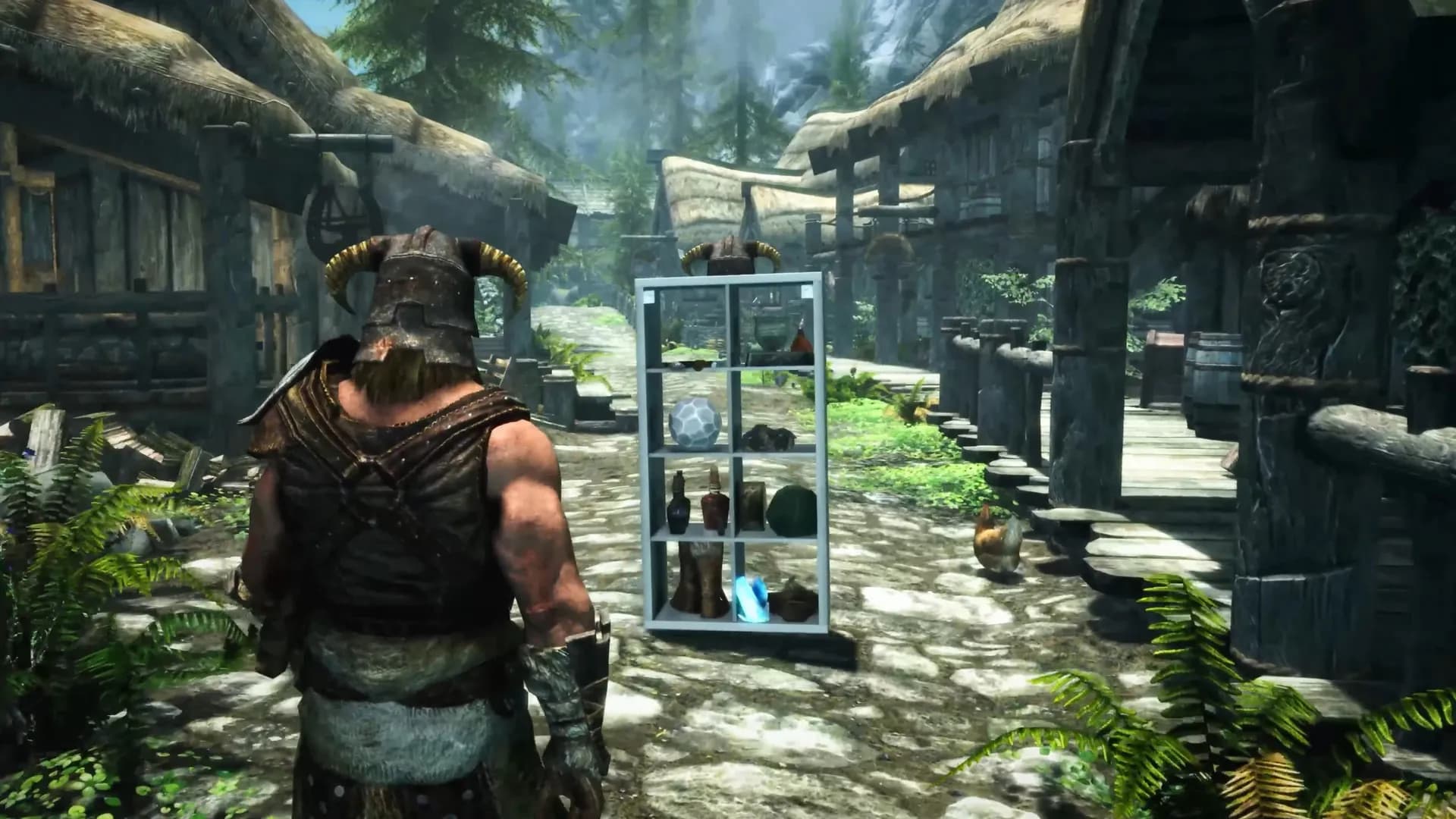 Skyrim’s Wildest New Character Is a Talking Ikea Shelf, Voiced by Matt Berry