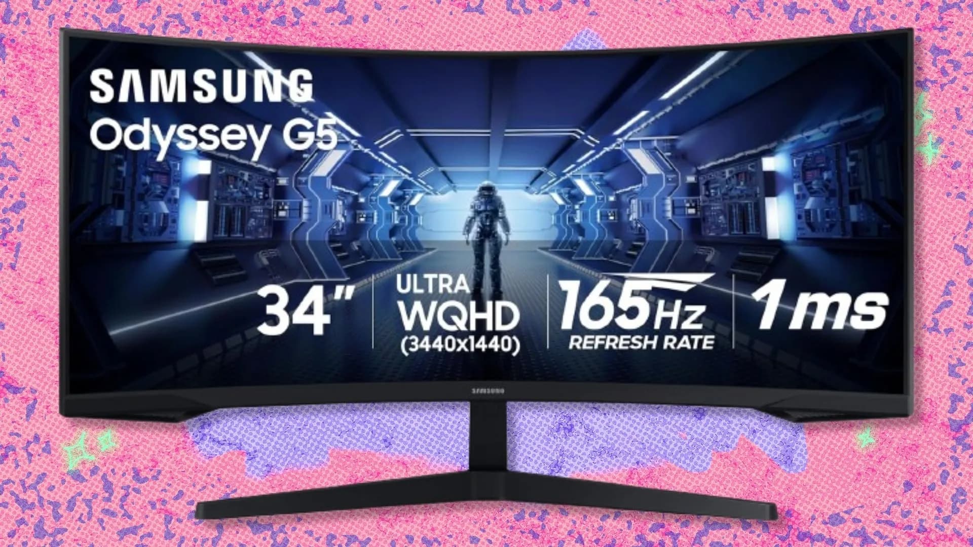 Best gaming monitor deal: Get 30% off the ultra-wide Samsung 34-inch Odyssey G5