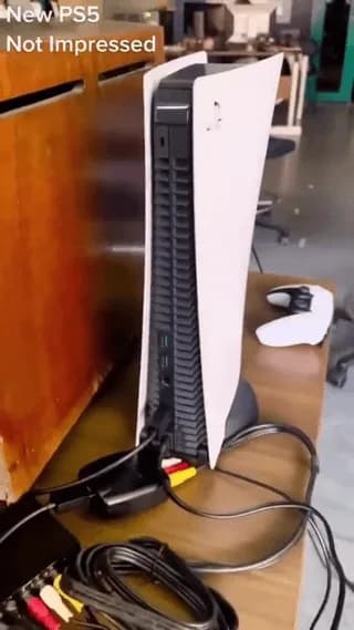 PlayStation 5 with HDMI 2.1 to a 1949 black-and-white television