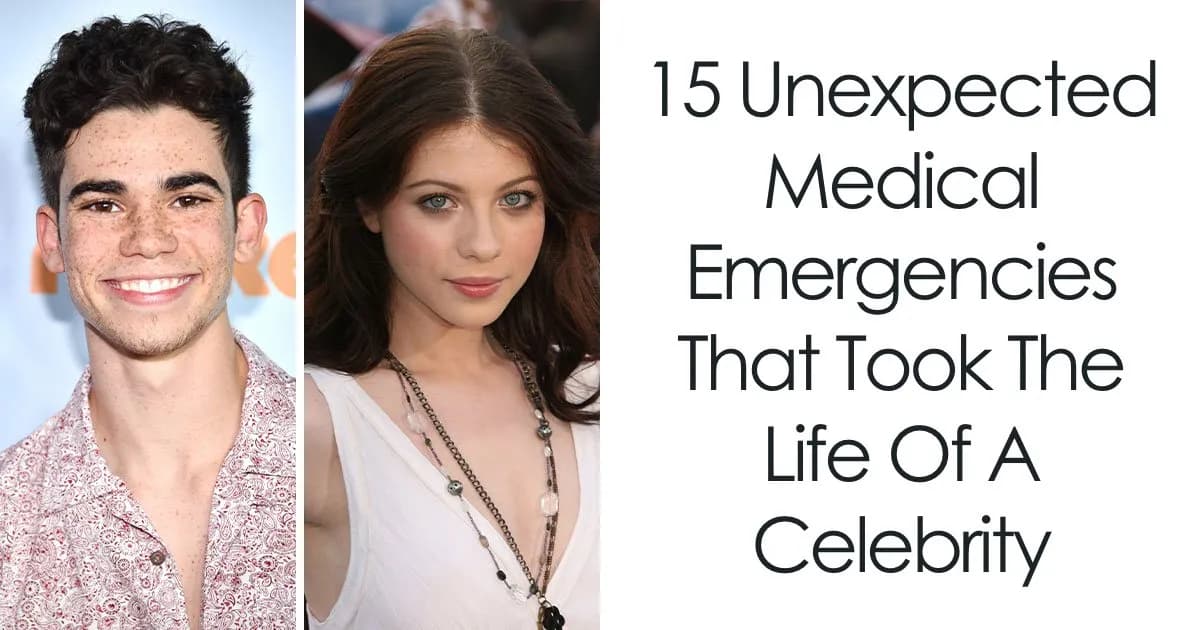 Unexpected Medical Emergencies That Proved Fatal For Celebrities