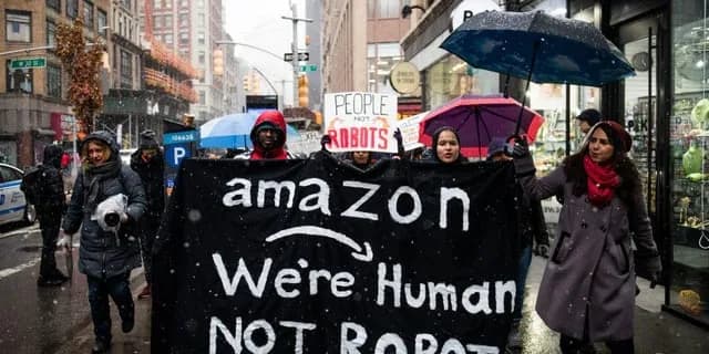 Amazon workers on food stamps have tripled despite its record revenue—and it’s just the latest evidence of the new economy of shrinking labor shares
