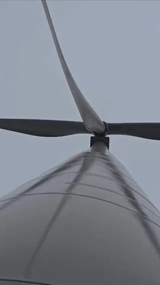 Wind turbines intentionally sway that to prevent it from snapping like a twig. This video shows it clearly from the inside.