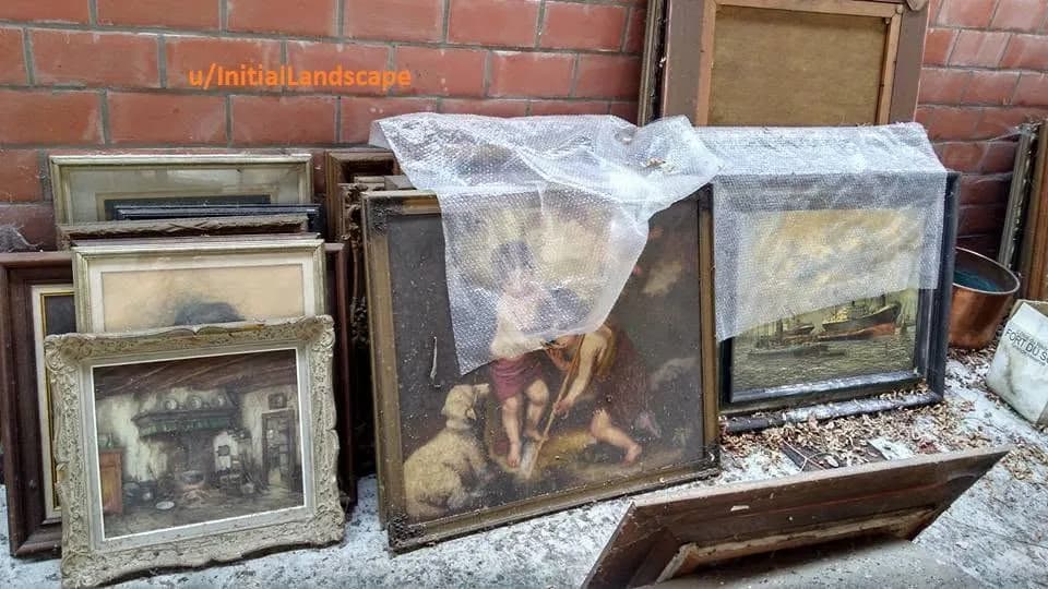 That time when a relative bought up an overgrown warehouse full of antiques and trinkets. Had these pics for over a decade without ever posting them anywhere properly.