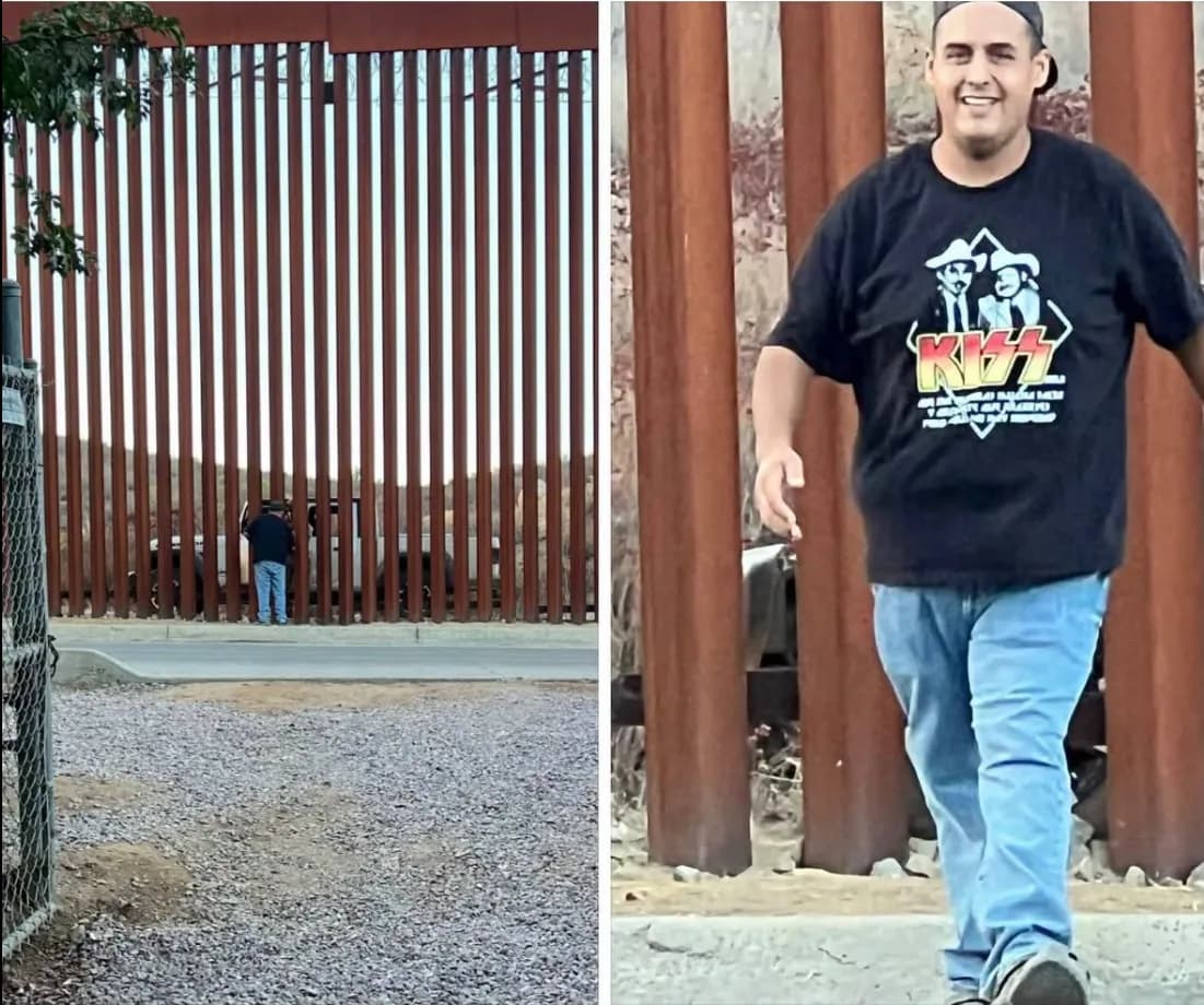 Mexican burger joint owner delivers a to-go order across the US-MX border to CBP officers.