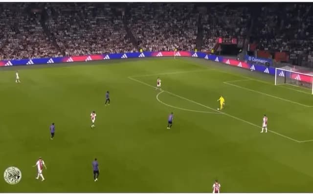AFC AJAX's free-flowing football that culminates in a goal by Oliver Edvardsen