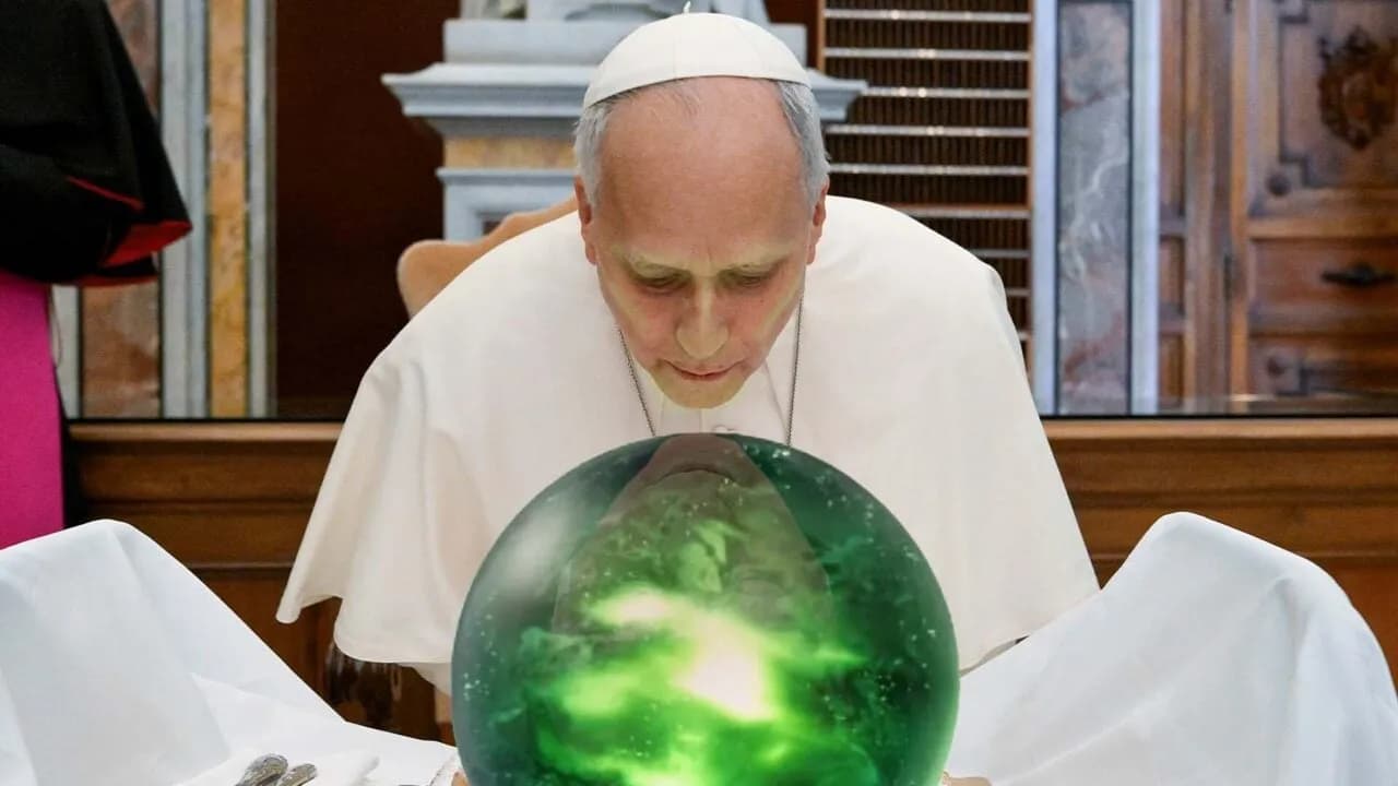 Someone Gifted The Pope A Giant Hunk Of Materia - Kotaku