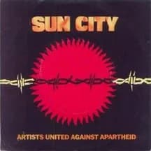 TIL Steven Van Zandt co-wrote Sun City, a song protesting apartheid in South Africa. More than 40 artists participated in its recording, including Bono, Run-DMC, Bonnie Raitt, Bob Dylan and Miles Davi