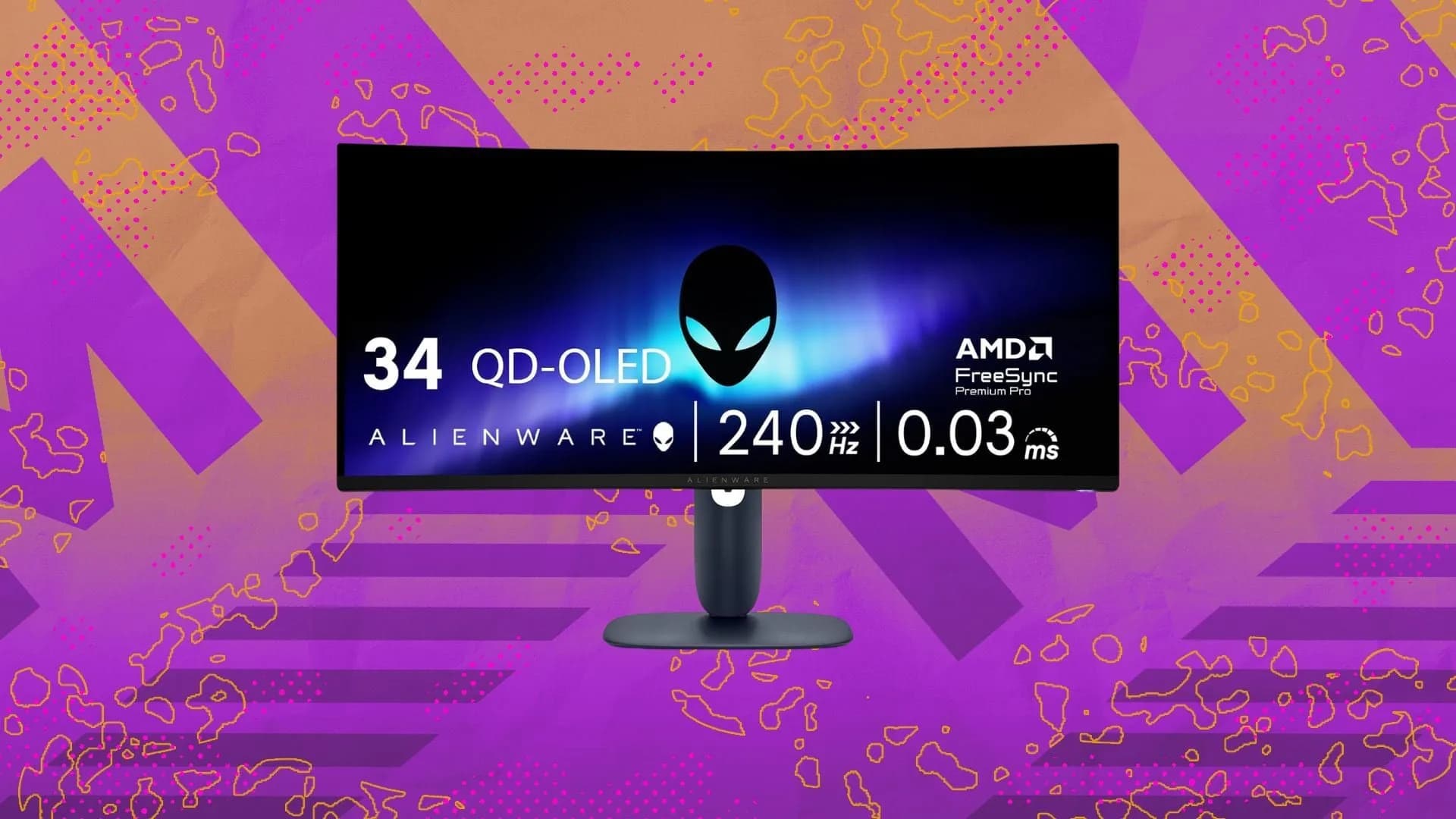 Best gaming monitor deal: Save $100 on the Alienware 34 240Hz QD-OLED curved monitor