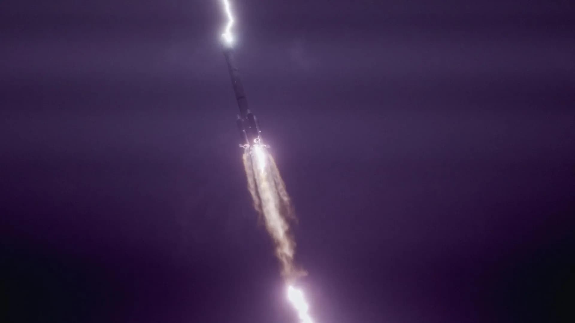 Chinese rocket gets struck by lightning, resulting in the most Epic photo ever seen in rocket launching history. (Video Below)