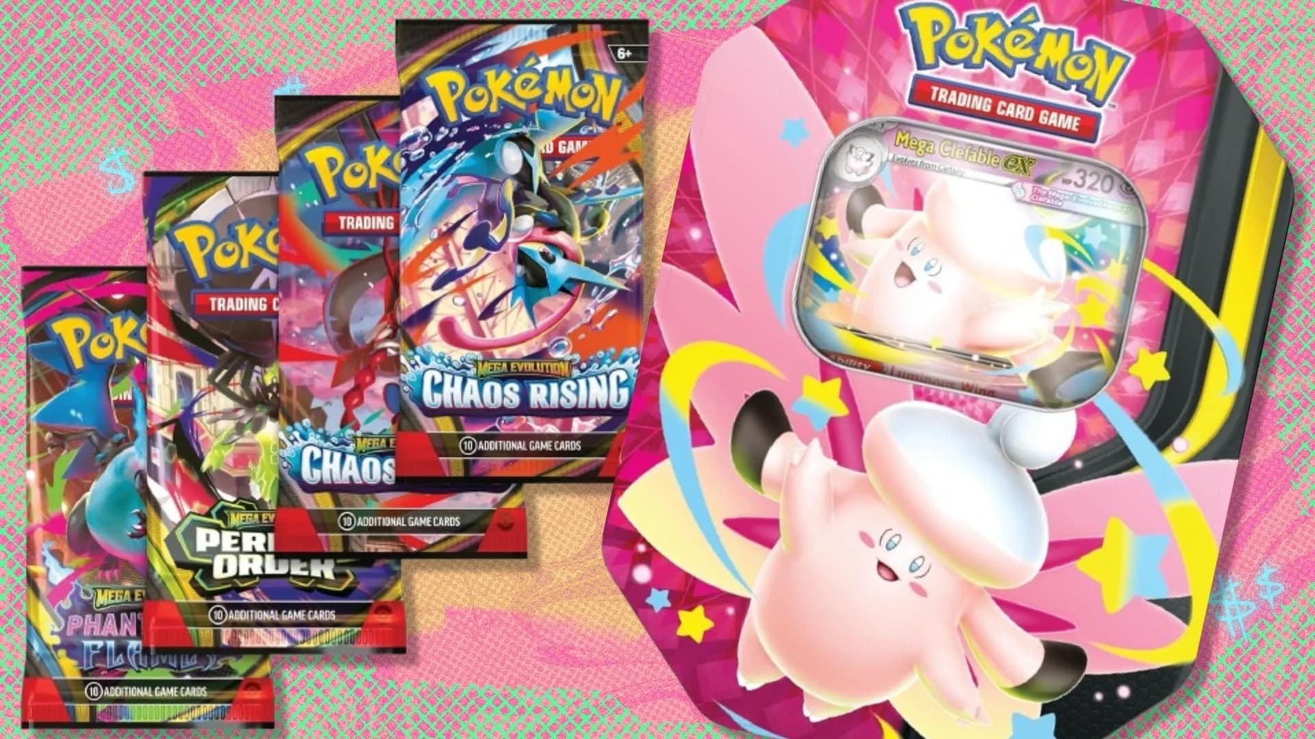 Best Pokémon TCG deal: The Mega Moonlit Clefable ex Tin is now under $35 on Amazon