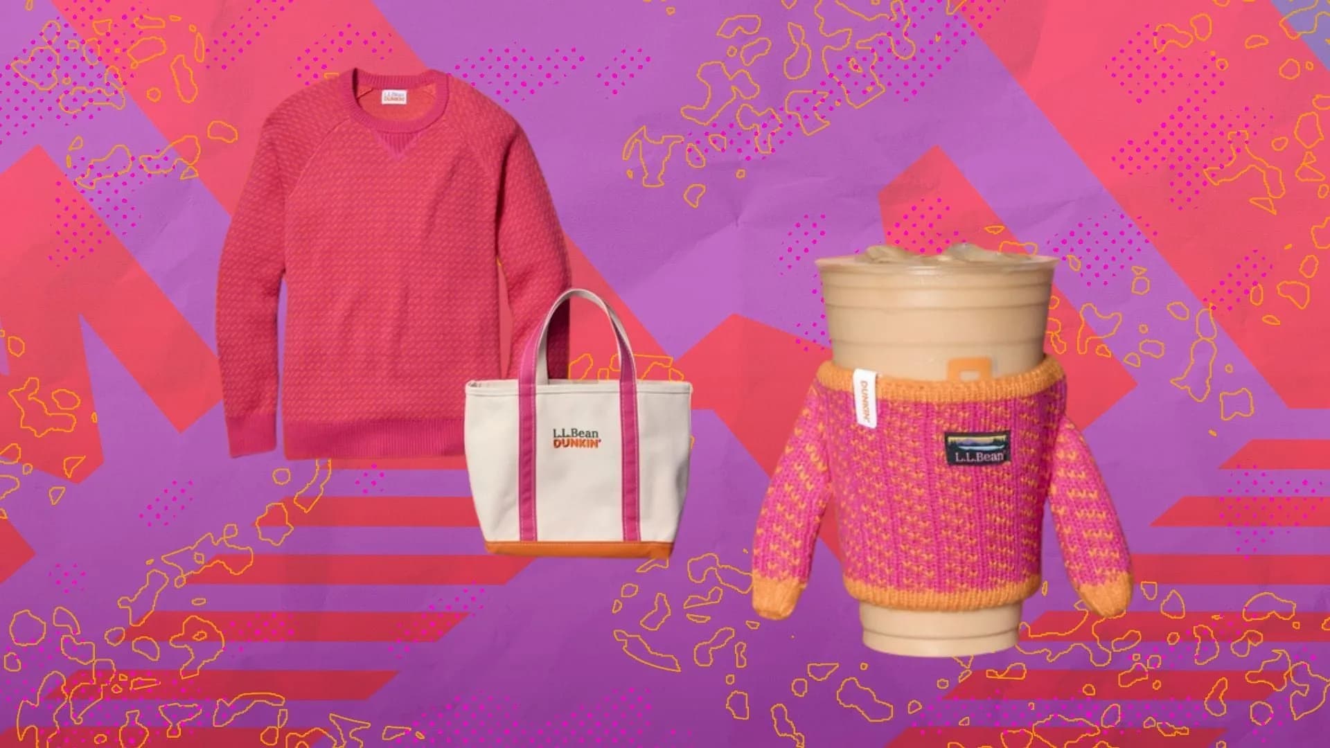 Dunkin’ x L.L.Bean collab: How to buy sweaters, totes, and mini coffee totes