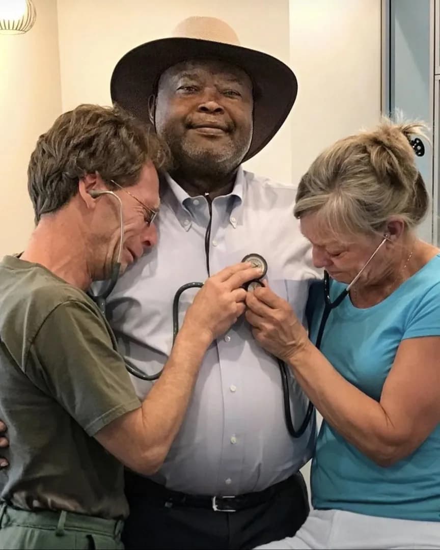 Michael and Barbara Shetterly lost their 23-year-old son Matthew to an overdose in 2014. His heart was donated to Erv Basdon. Two years later, they met him and listened through a stethoscope as their
