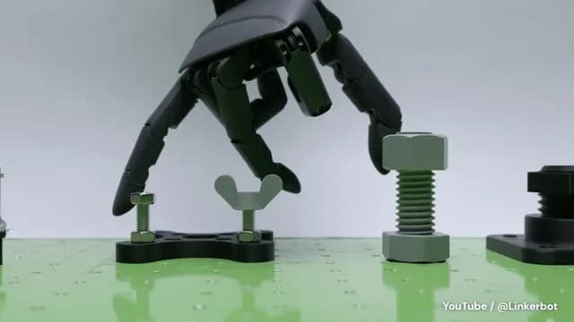"Tendon-Driven Robot Hand"High degree of freedom and fast operation 🤏