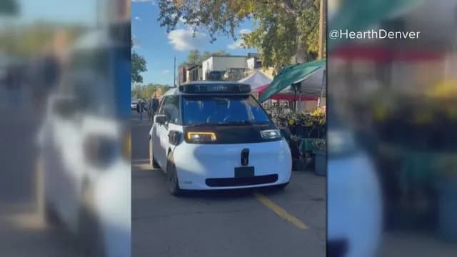 There's no law to ticket the Waymo that drove through a Denver farmers market