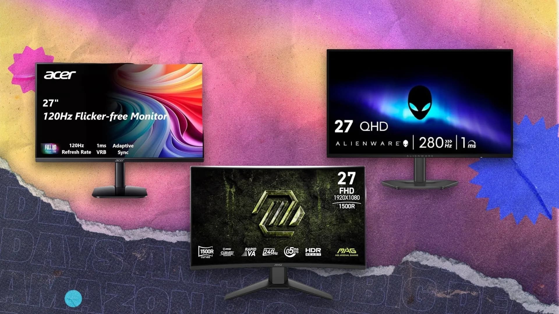 Best early Prime Day gaming monitor deals 2026: Samsung, Alienware, and MSI